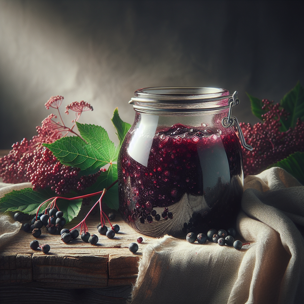 Elderberry Jam Recipe