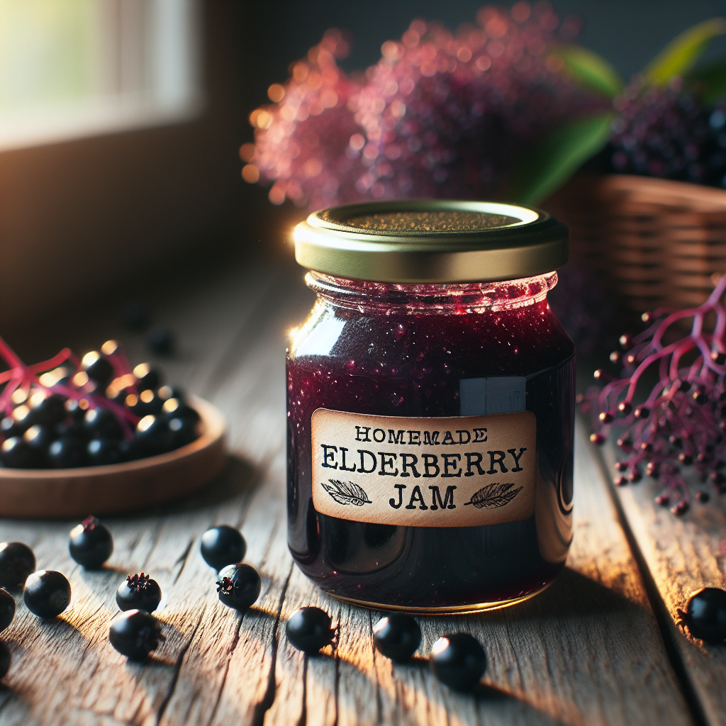 Elderberry Jam Recipe