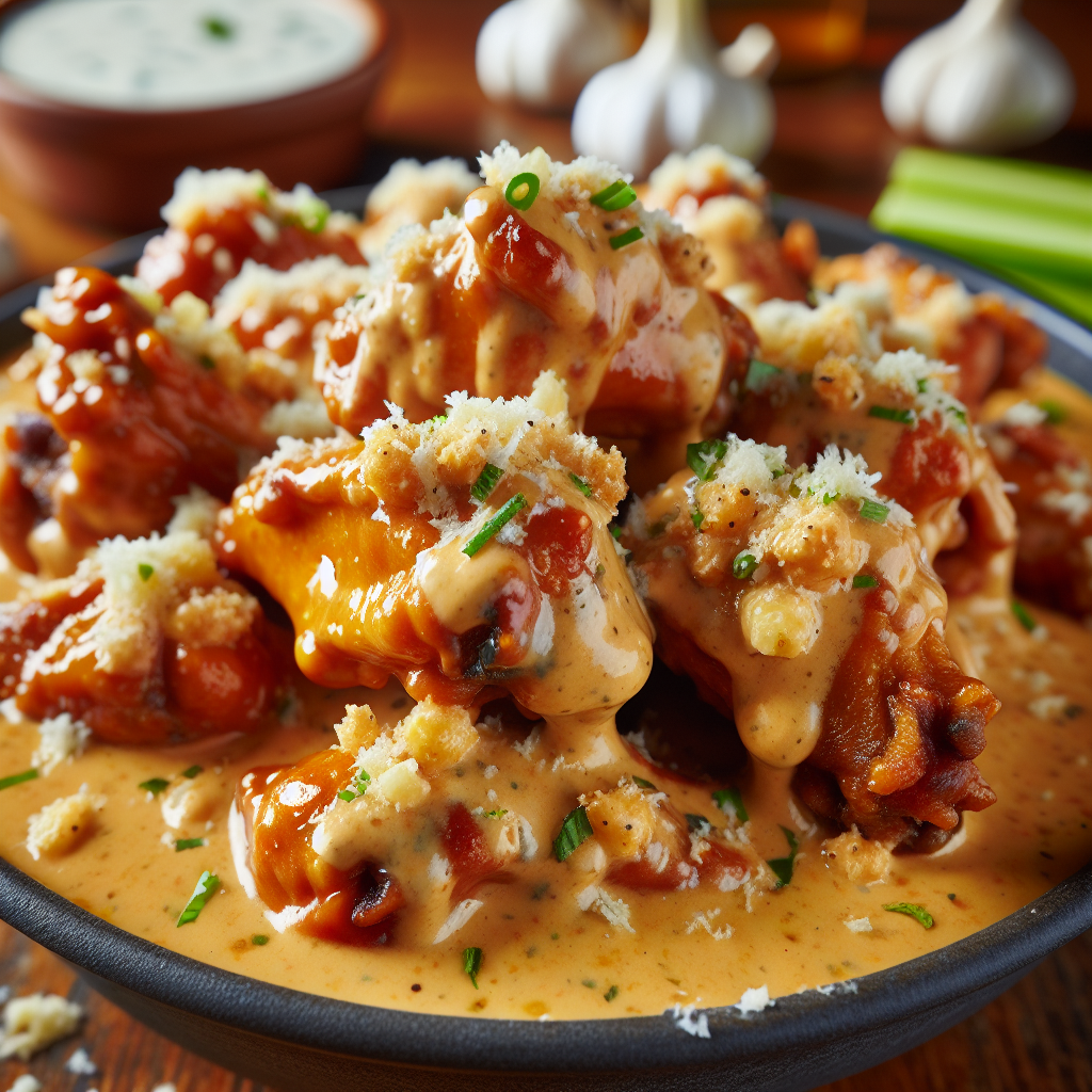 garlic parmesan buffalo wild wings sauce recipe