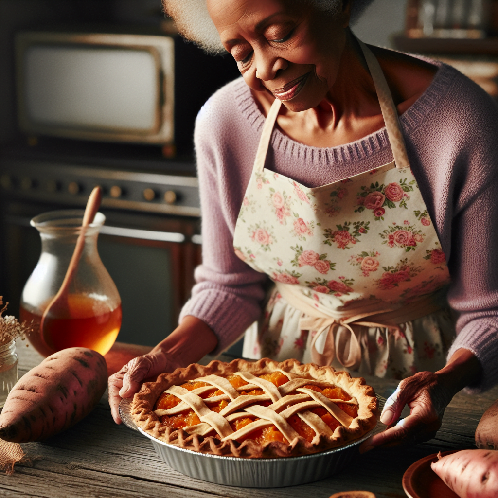 grandma old fashioned sweet potato pie recipe