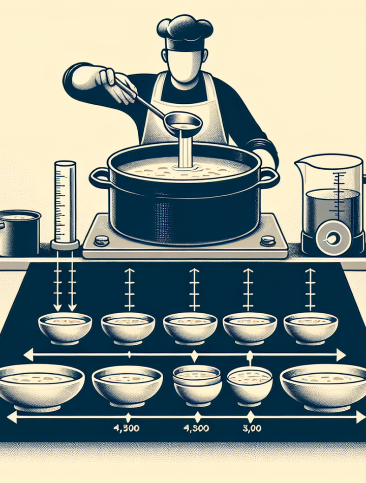 how to determine serving size of a soup recipe