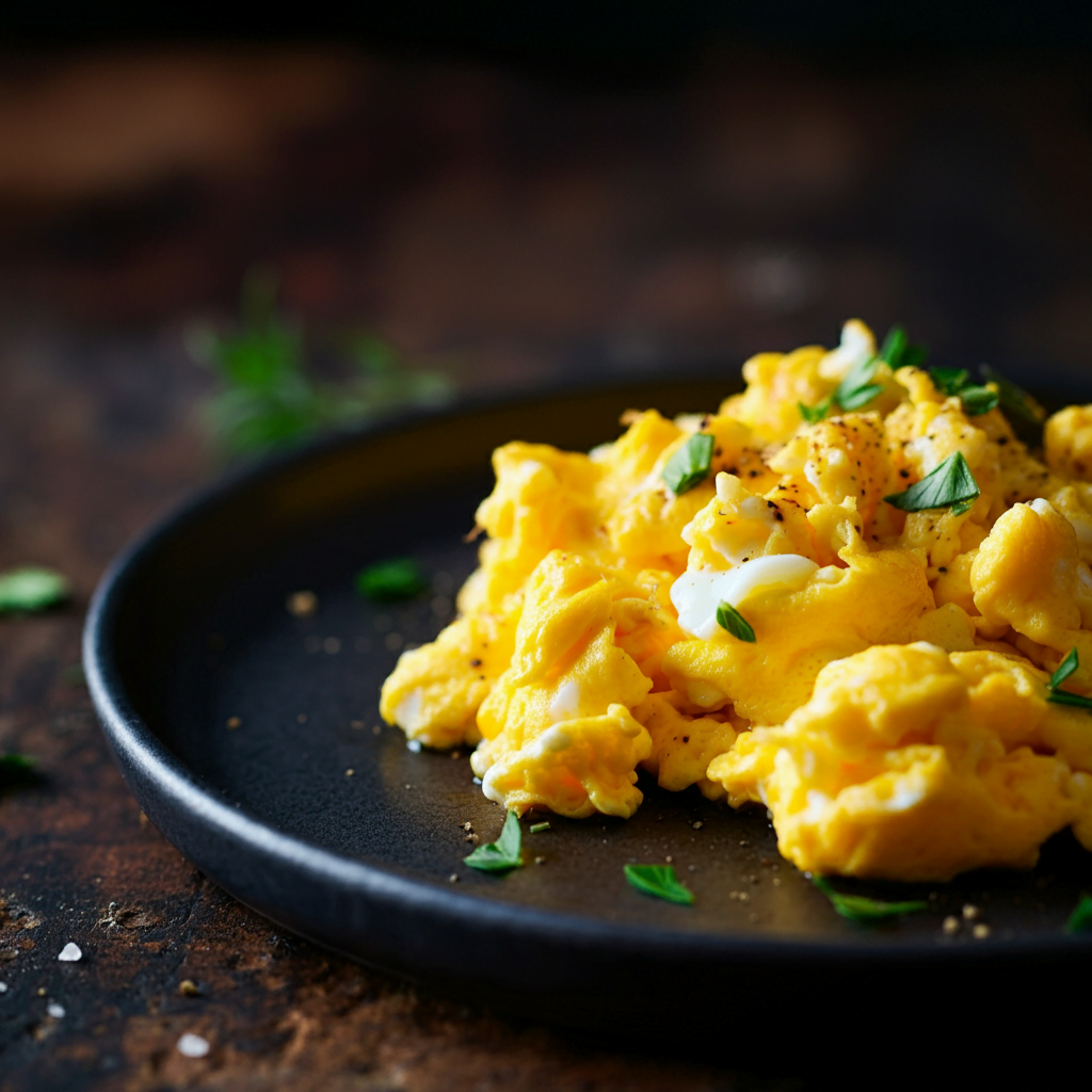 Paleo breakfast recipe with eggs