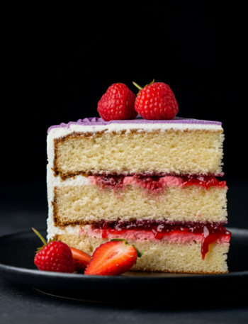 cake with strawberry filling recipe