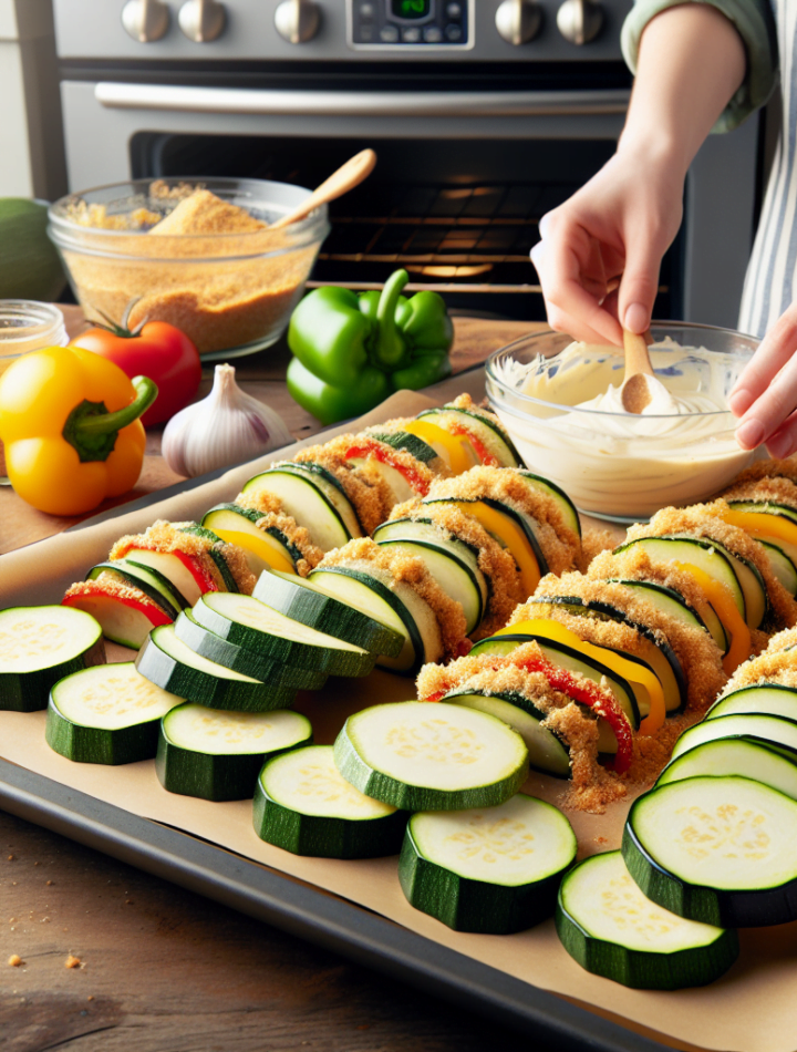 mayo for breading vegetables